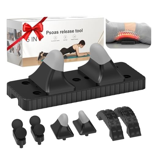 Adjustable Psoas Release Tool - Hip Hook for Myofascial Pain, Back, Hamstrings &