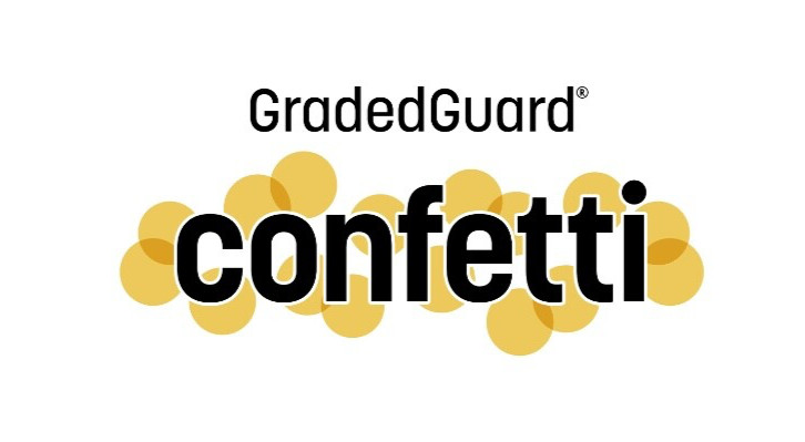 GradedGuard PSA Graded Card Case Protector ORIGINAL CONFETTI Limited Edition