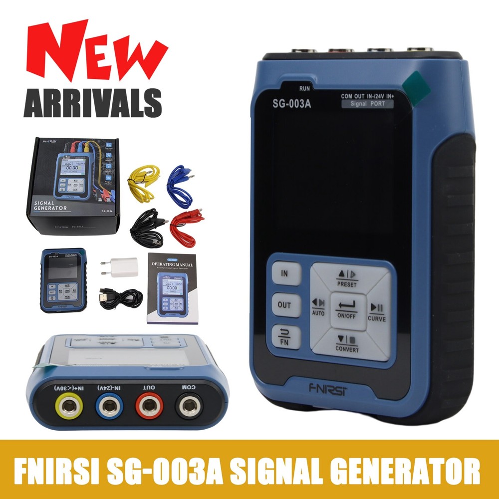FNIRSI 0-20mA Adjustable Voltage Simulator Signal Generator Sources Transmitter