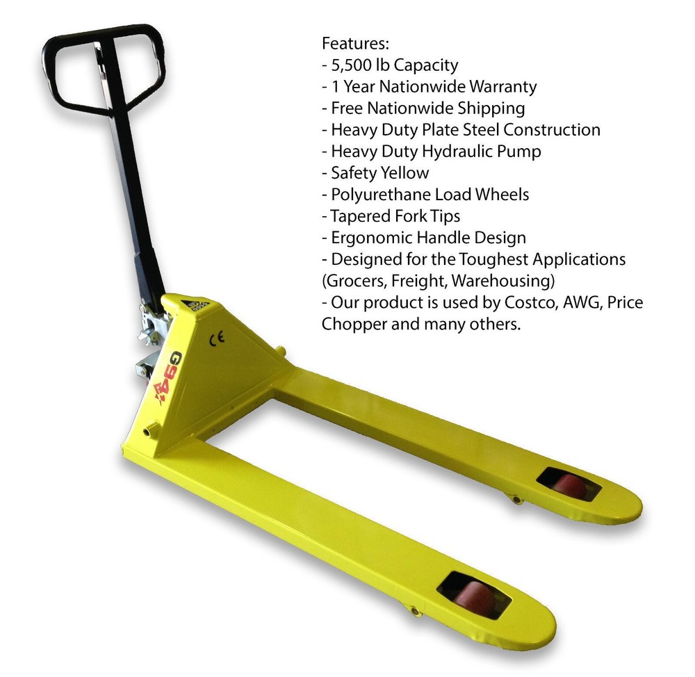 5500 LB. PALLET JACK-LOCAL PICKUP