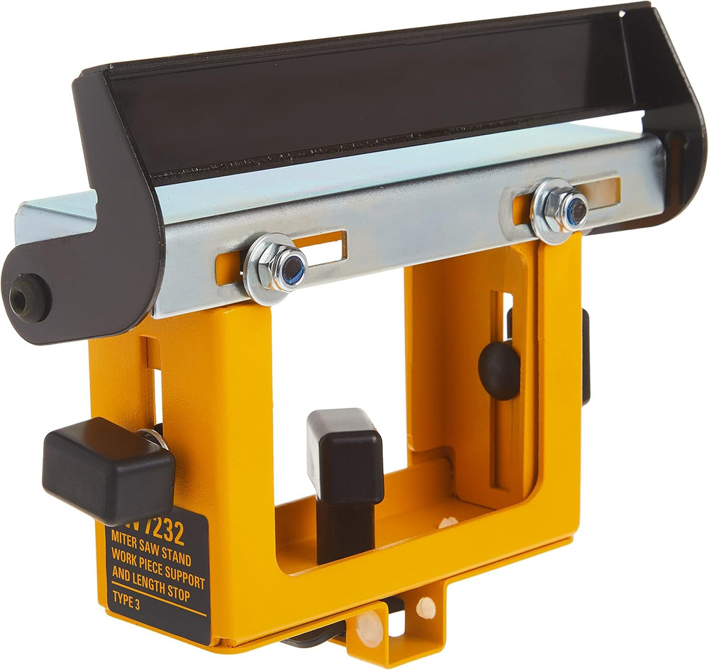 Miter Saw Work-Piece Support/Stop (DW7232) , Black