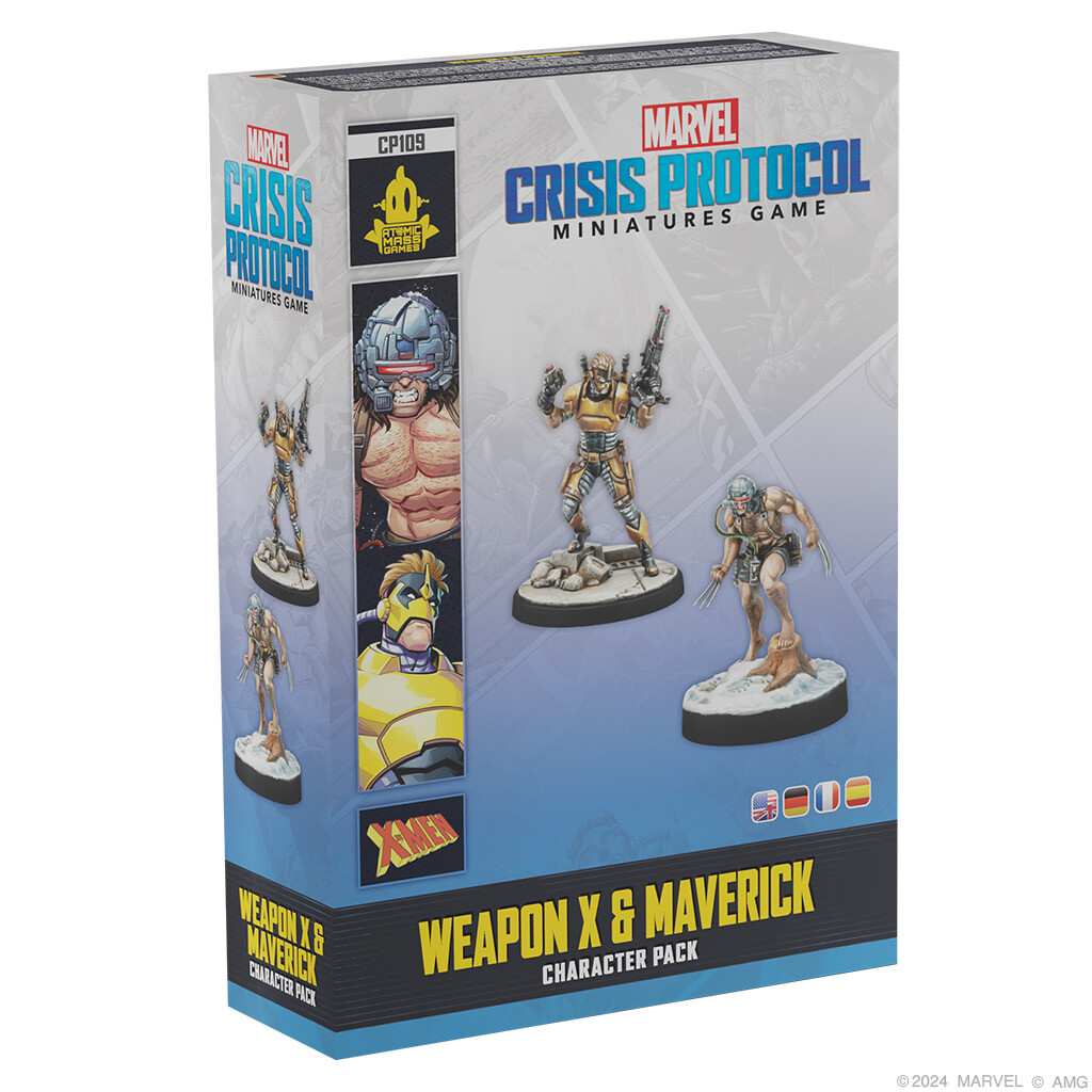 Weapon X & Maverick Marvel: Crisis Protocol PRESALE 9/13