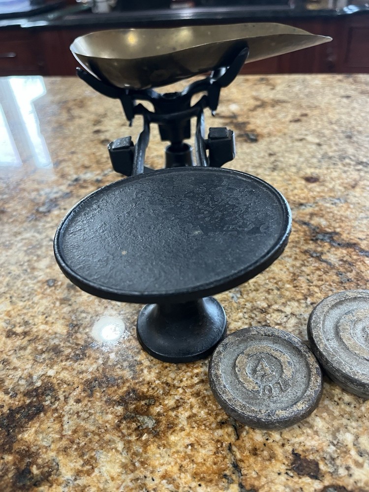 VTG Standard Blance Scale Brass Holder 3 Weights