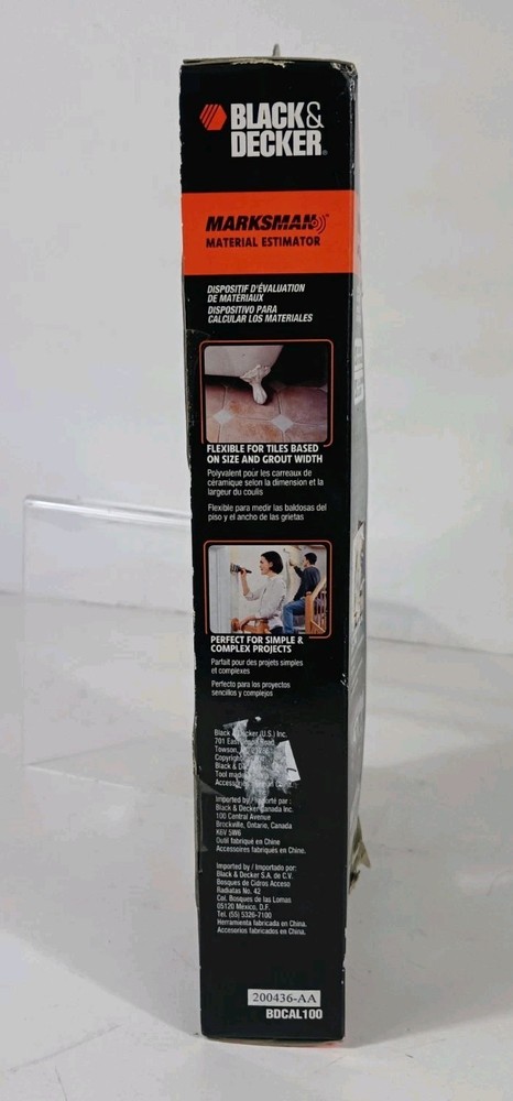 Black & Decker Marksman Material Estimator Calculator Model BDCAL100 - New