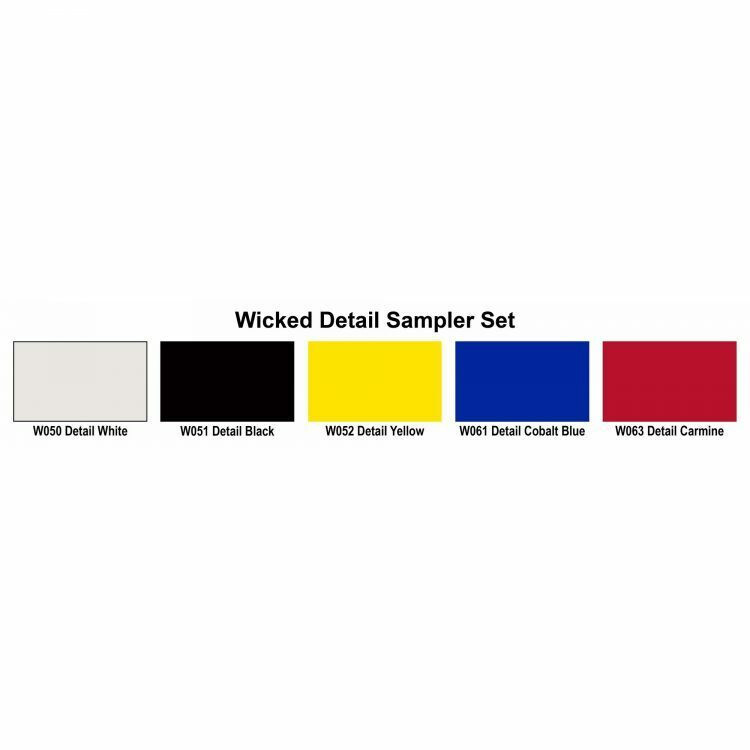 Wicked Colors Detail 2oz Sampler Set W110