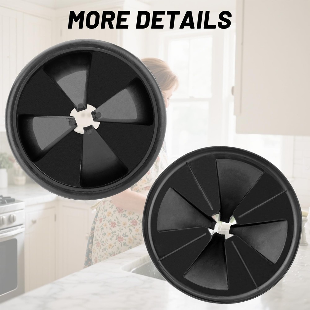 3 3/8" Garbage Disposal Splash Guard QCB-AM for Insinkerator Evolution Series...