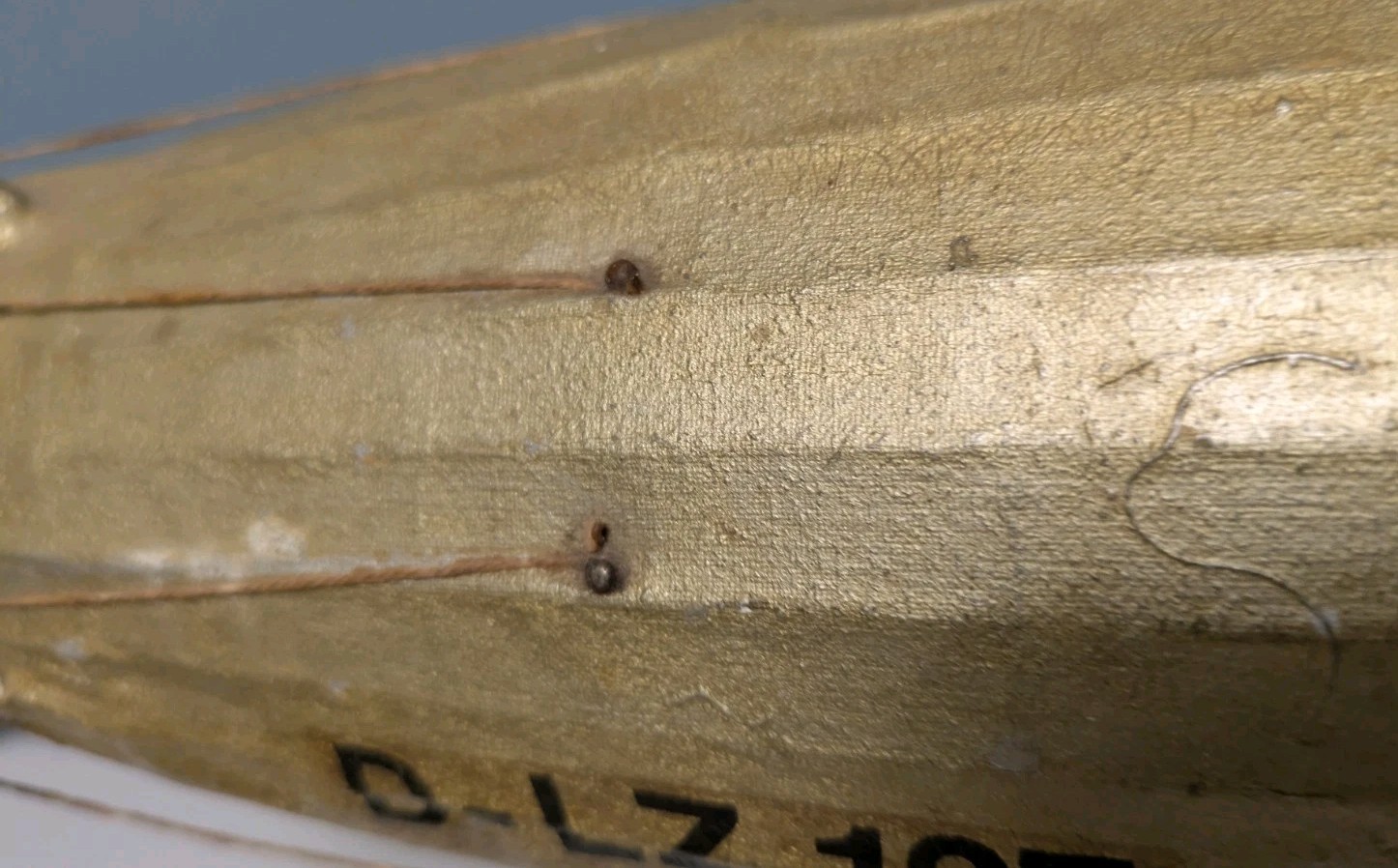 Antique Handmade LZ-127 Graf Zeppelin Germany Paper & Wood Model 1928 AJ