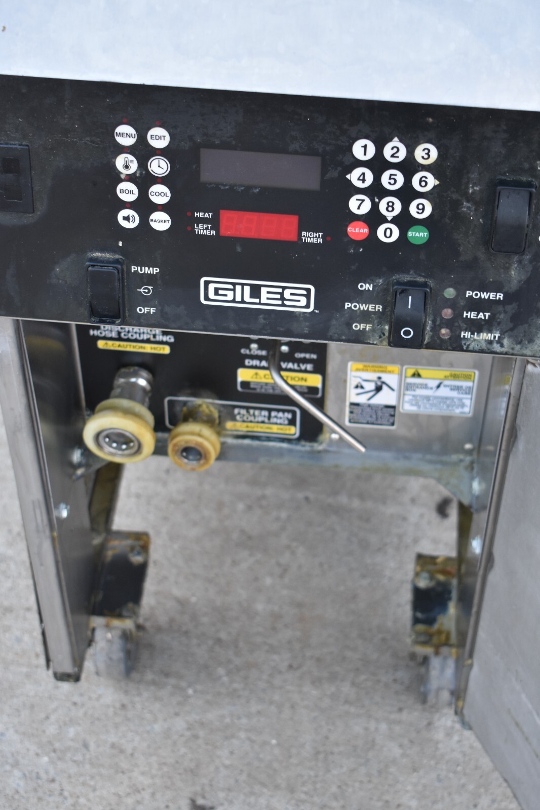 GILES GBF-50 ELECTRIC 50LB FRYER