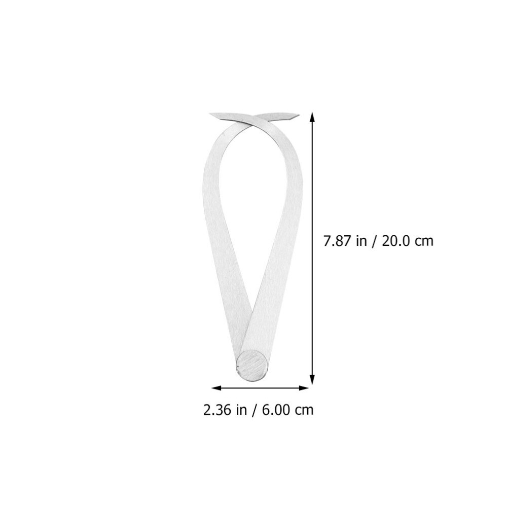 4 Pcs Ceramic Measuring Tool Spring Calipers Clay Tools External