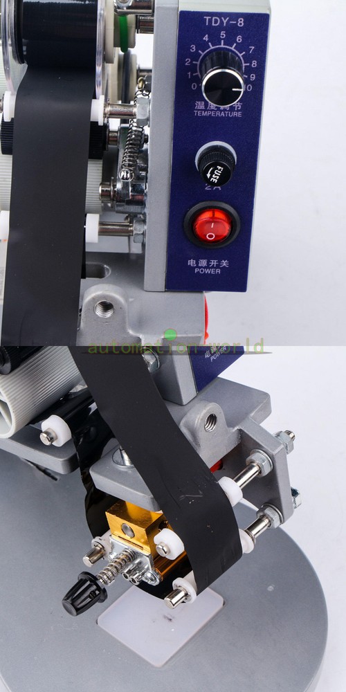 1PCS Stamping Manual Ribbon Coding Machine Date Batch Character Code and Print