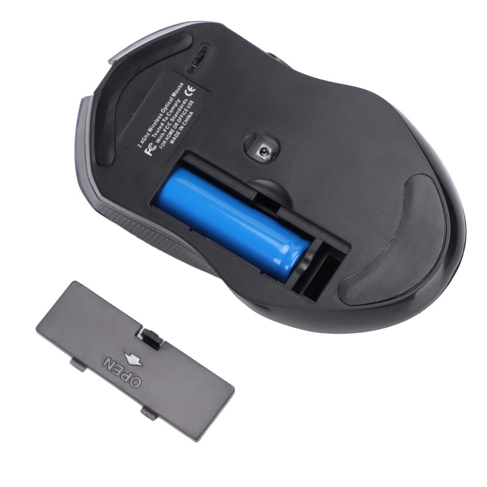 Wireless Mouse Rechargeable Mute USB Mice Ergonomic 2.4GHz Connection Computer