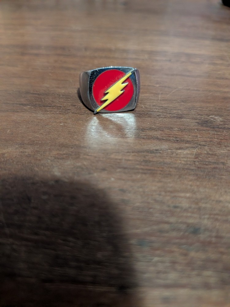 CPGA Designs DC Comic Green Flash Ring Sz 10
