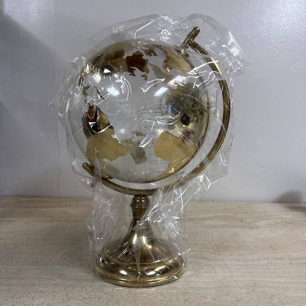 Maisons Du Monde Globe Gold Clear