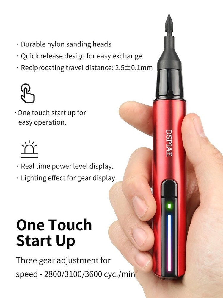Electric Reciprocating Sander â€“ Precision Multi-Speed Sanding Tool with Fin...