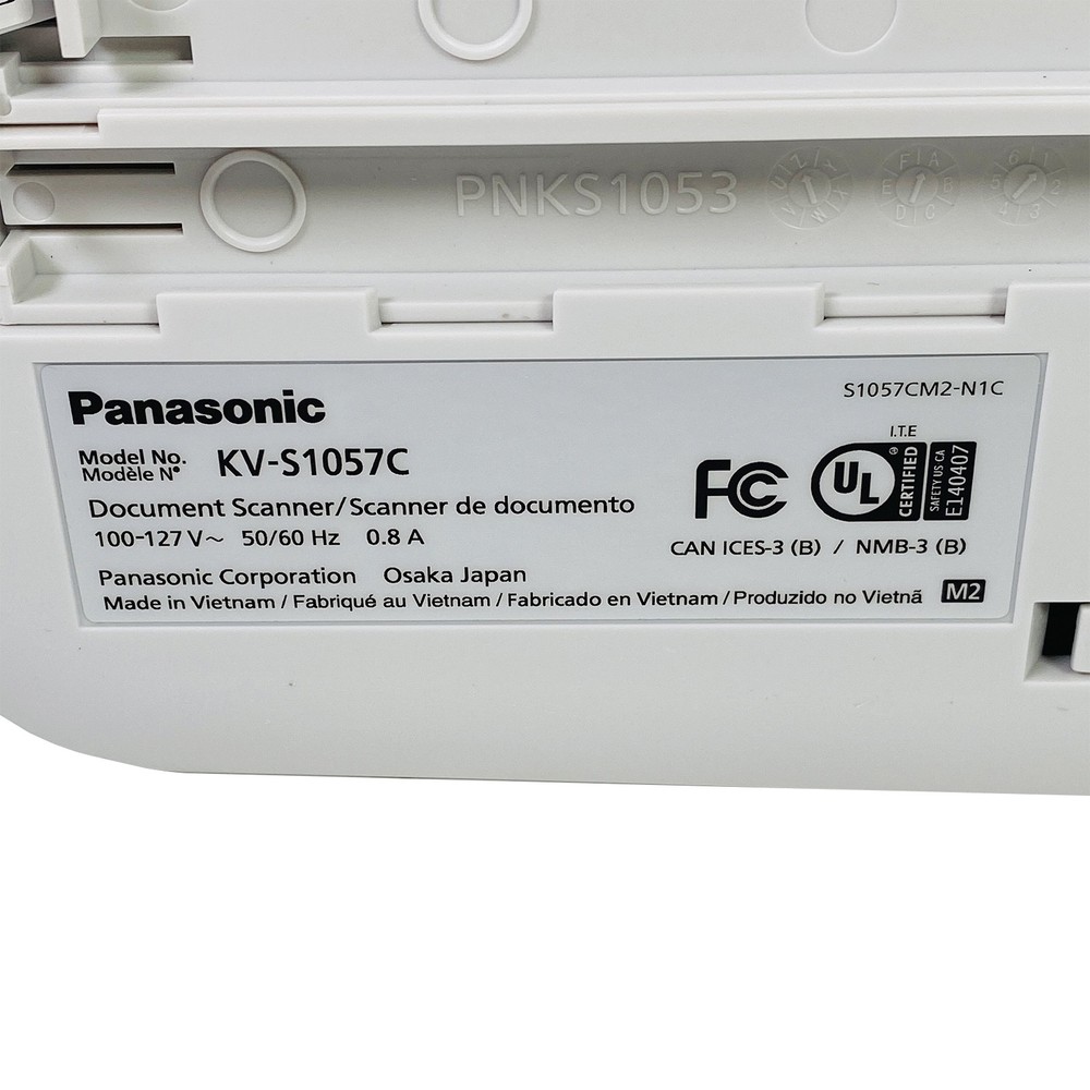 TESTED⚡Panasonic KV-S1057C Document Desktop Duplex Scanner USB 3.1 No Input Tray