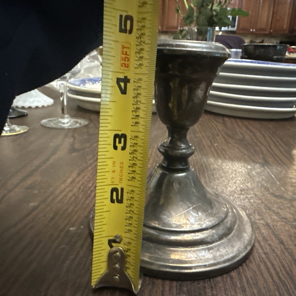 Gorham EP Silverplate 5" Candlestick YC3000 Weighted