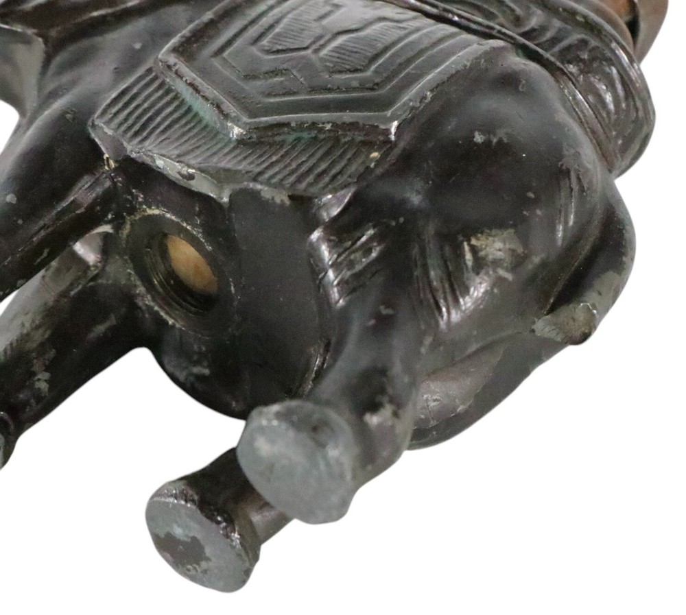 Ronson Elephant Cigarette Lighter as is