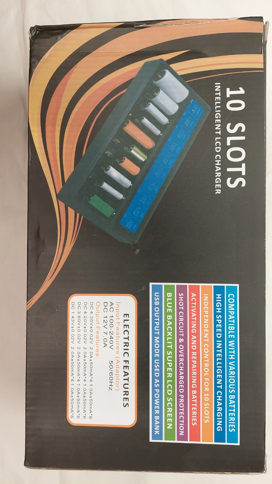 Nokoser M1000 Intelligent LCD Battery Charger NiCd NiMH Li-ion LiFePO4 Powerbank