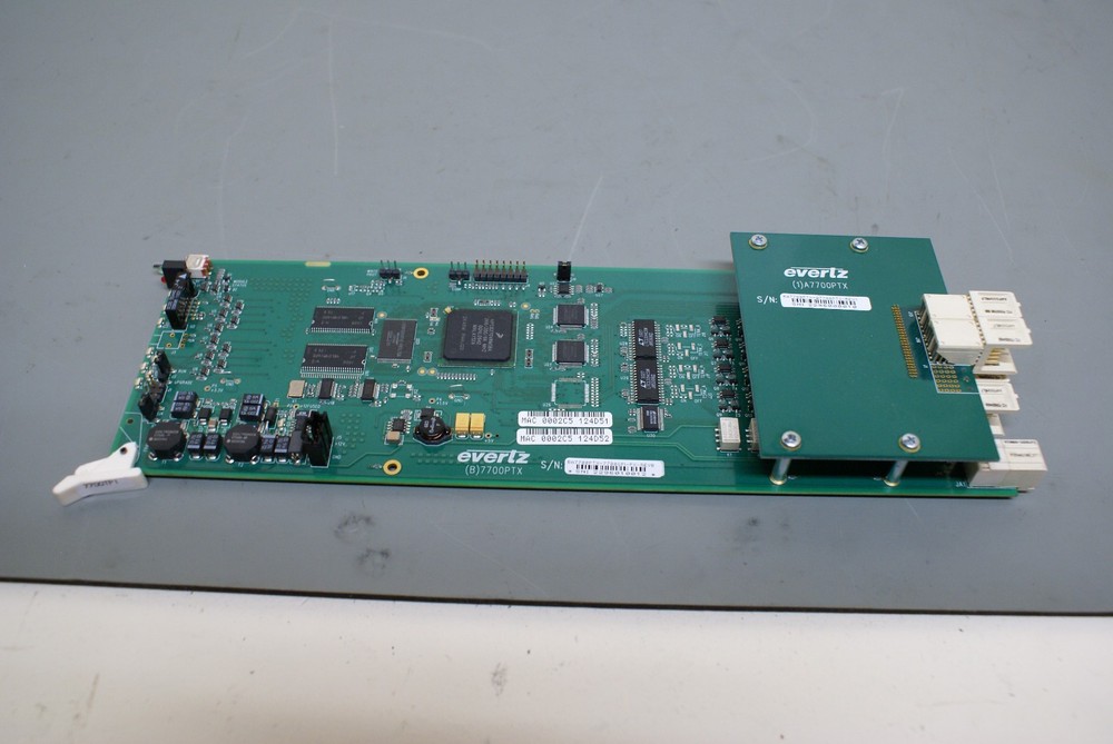 Evertz 7700PTX Universal Protocol Translator Module w/7700TPI Backplane 2A