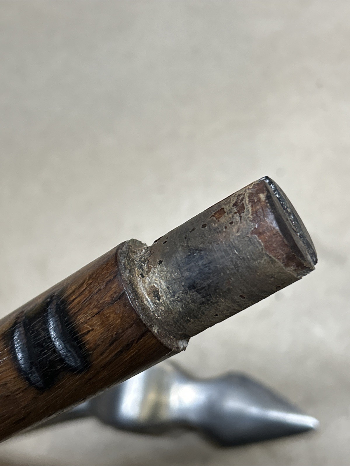 Vintage Native American Indian Style Tomahawk w/ Original Handle Used Nice