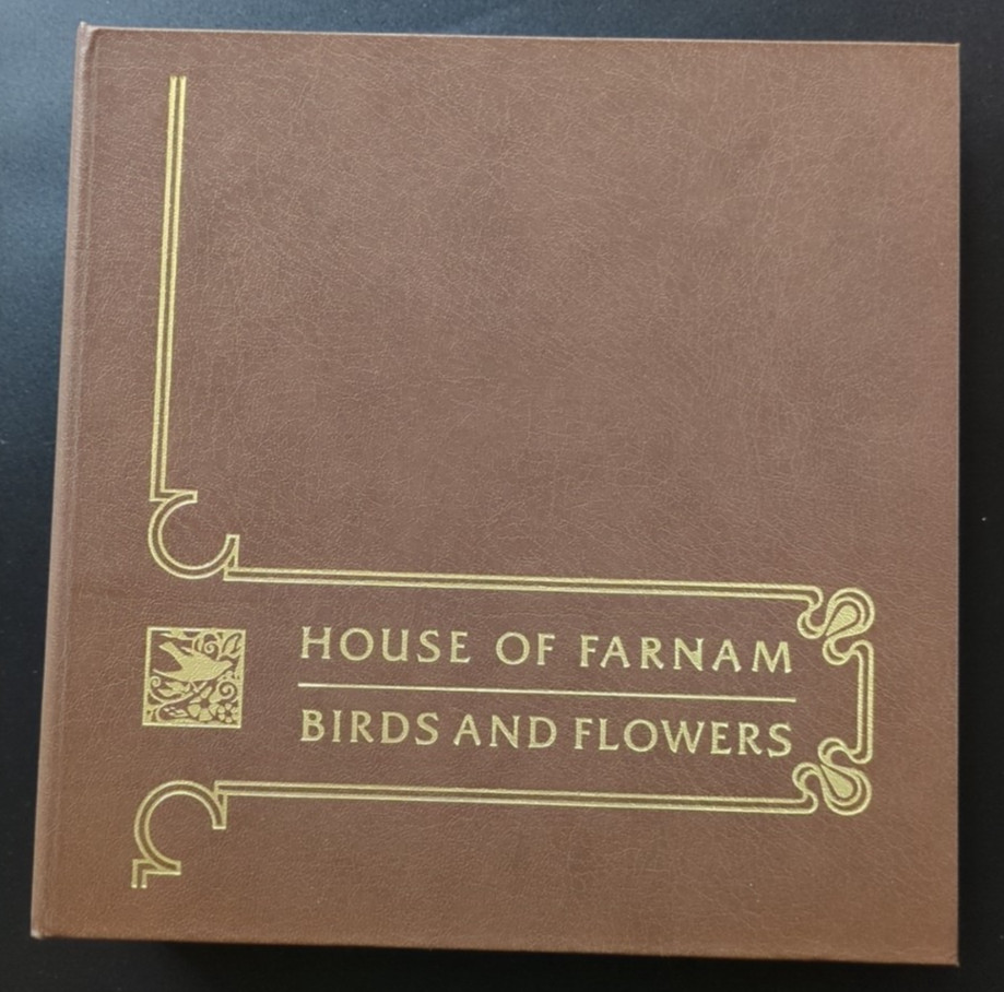 House of Farnam Stamps Album/Binder for State Birds and Flowers with Empty Pages