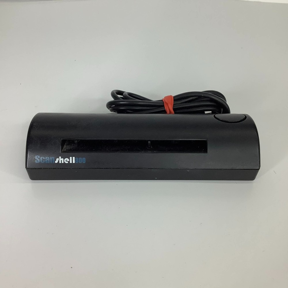 ScanShell 800 ID Scanner W/ USB Cable, Box & Calibration Paper