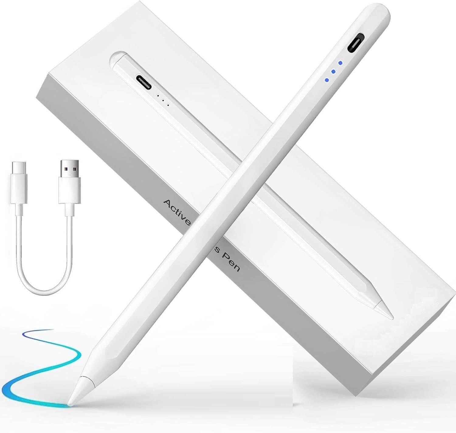 Universal Rechargeable Pencil for iPhone/iPad/Samsung/Android/Tablet Smartphone