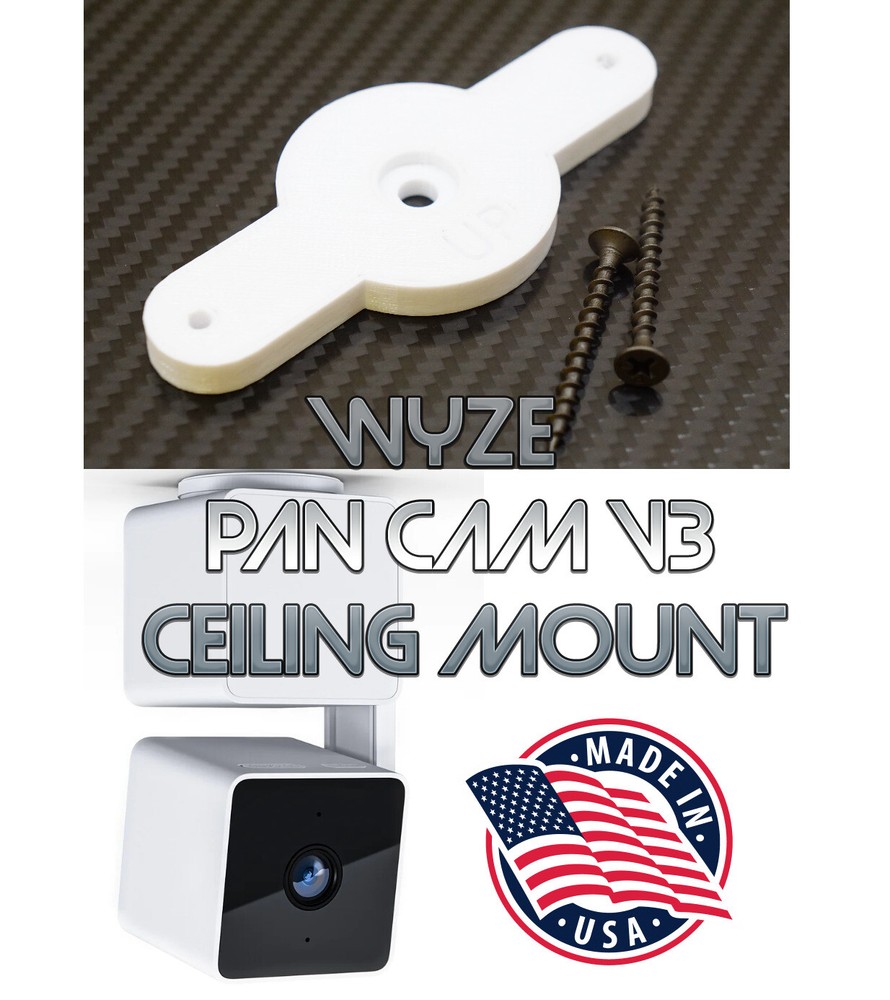 Ceiling Bracket Hanger Support for Wyze Cam Pan V3 Wall Mount