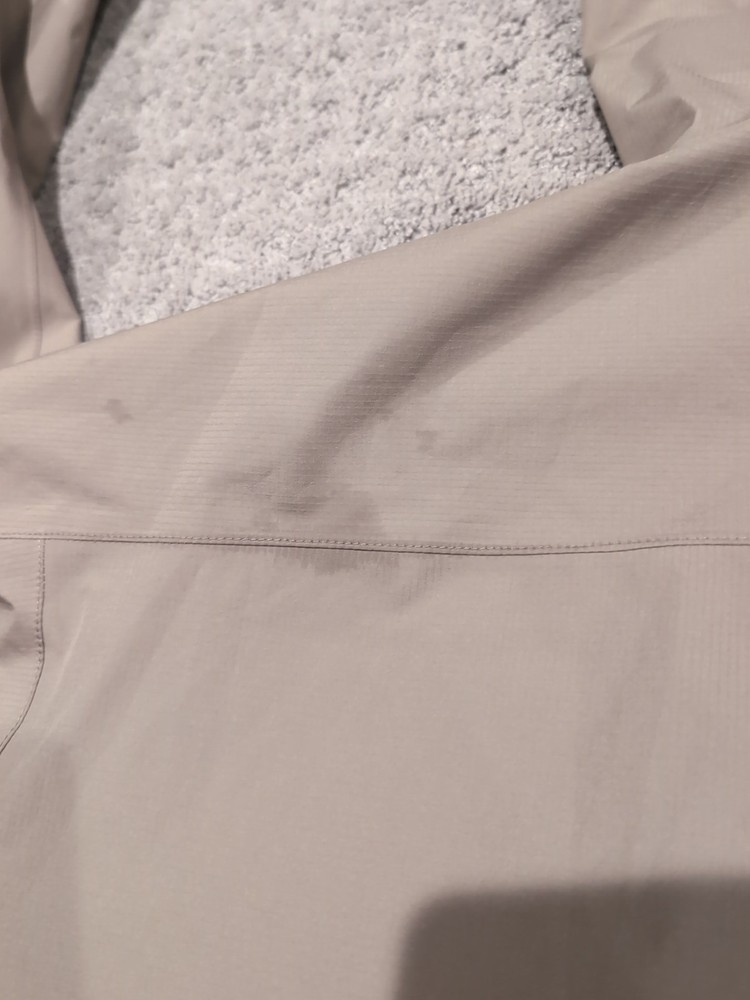 First Lite Vapor Stormlight Rain Jacket Medium Walnut See Description