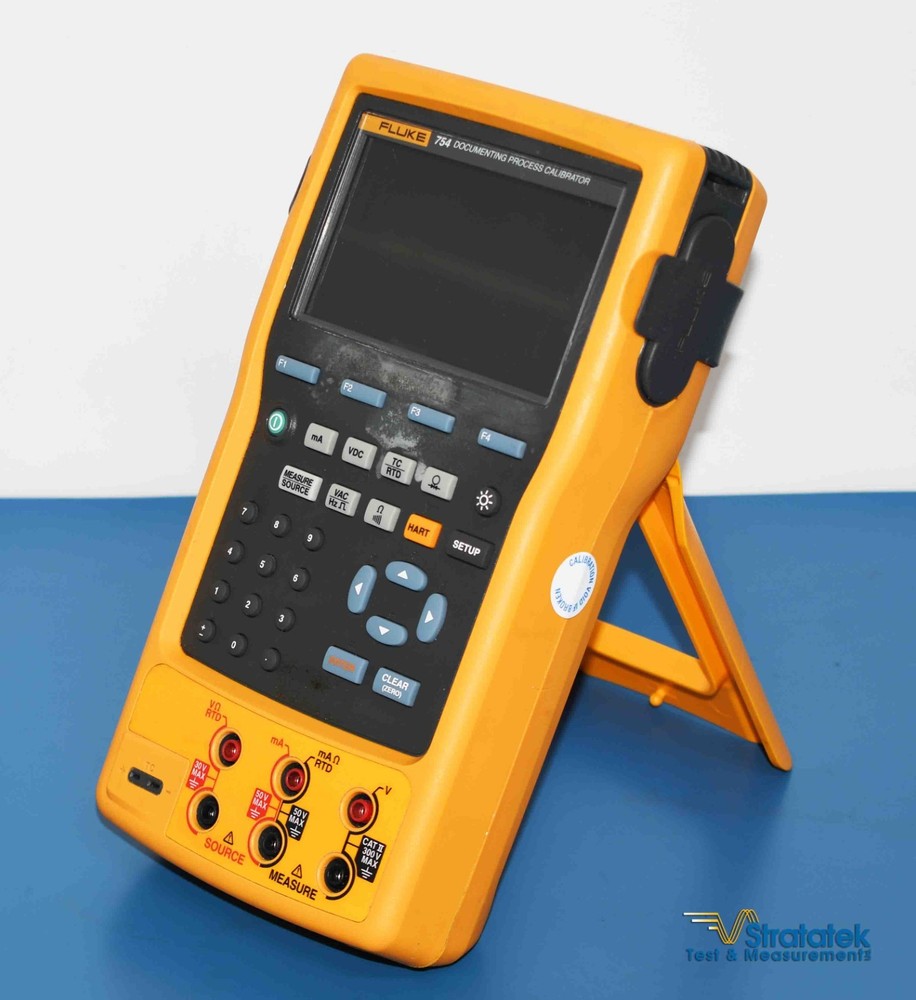 Fluke 754 Documenting Multifunction Process Calibrator HART NIST Calibrated