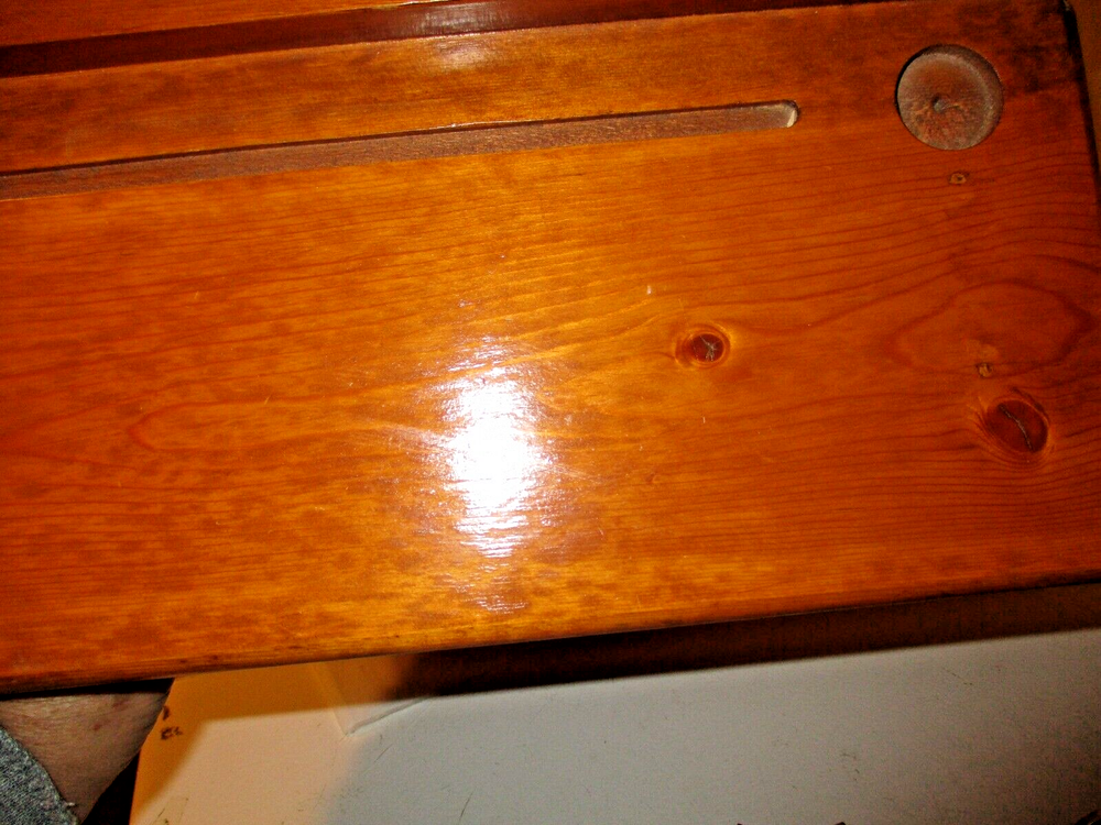 Wooden Old Fashioned School Desk