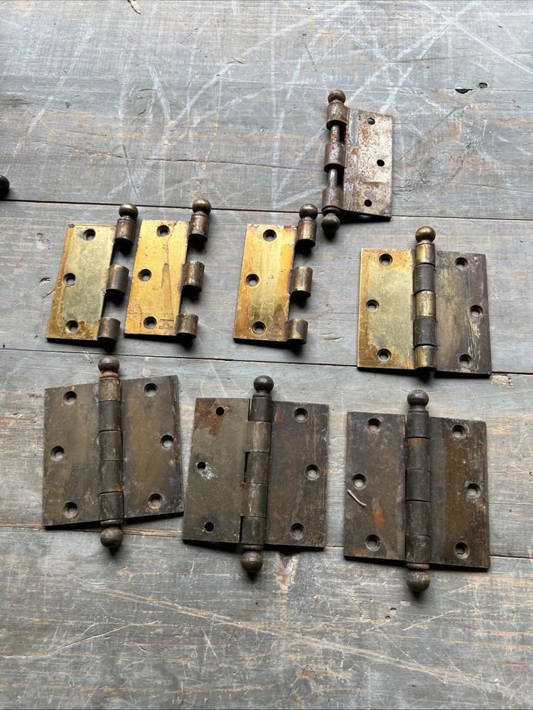 Vintage Door Hardware And Knobs Bronze Brass Iron Mixture