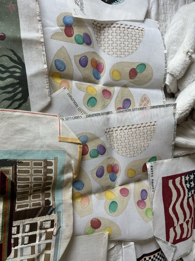 16 Needlepoint Canvases