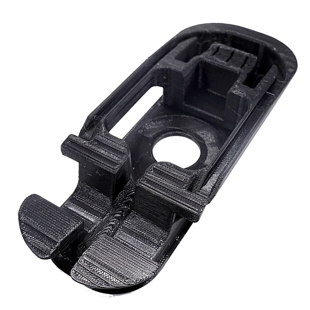 Cable Wrap, Display Stand, and SD Card Holder Case Insert for Steam Deck (BLACK)