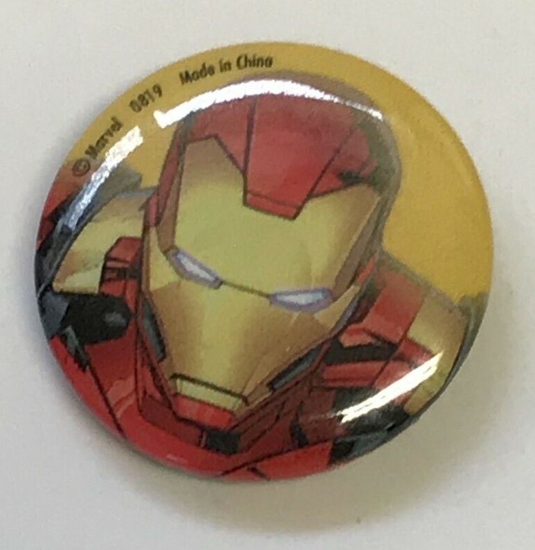 Marvel Comics Characters - 1" Pinback Buttons - Black Panther, Captain America