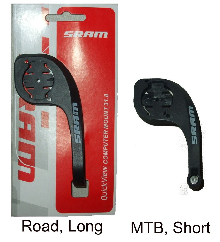 Sram QuickView Garmin Computer Mount, 31.8mm (Road or MTB)