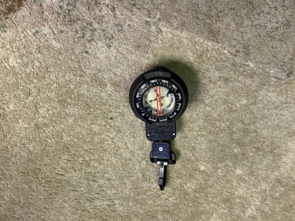 OMS Scuba Diving Compass Black Underwater Navigation