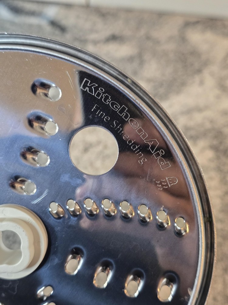 KitchenAid Reversible Shredding Disc Fine/Medium Food Processor Blade Part OEM