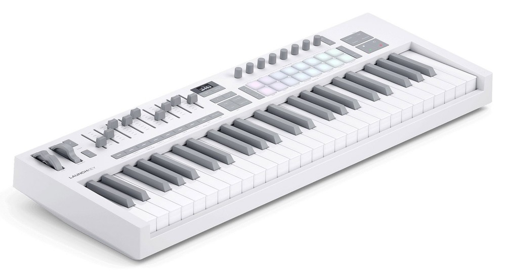 Novation Launchkey 49 MK4 White 49-key MIDI Ableton Live Keyboard Controller