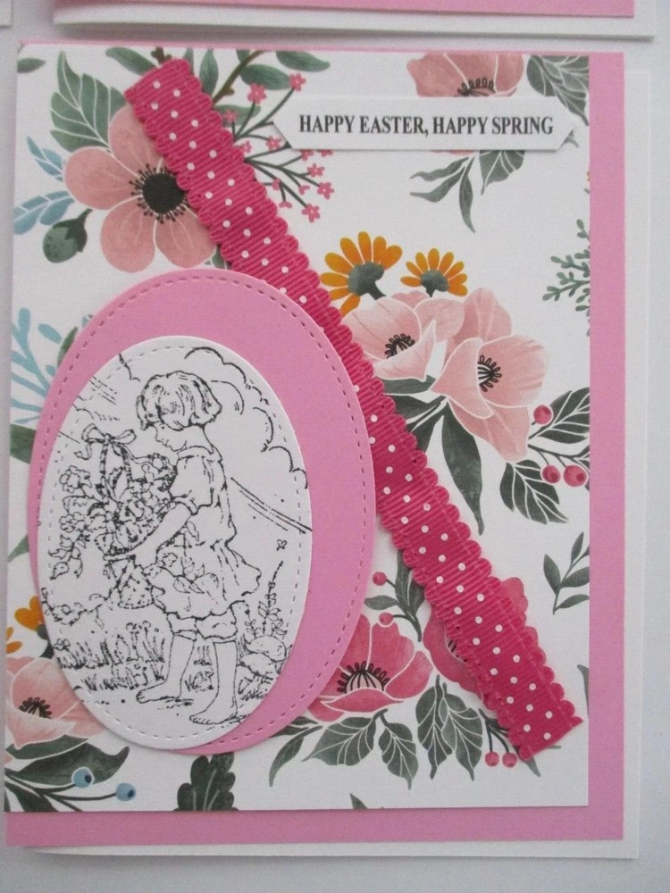 Stampin Up SPRING EASTER Card Making Kit Make A total 4 cards