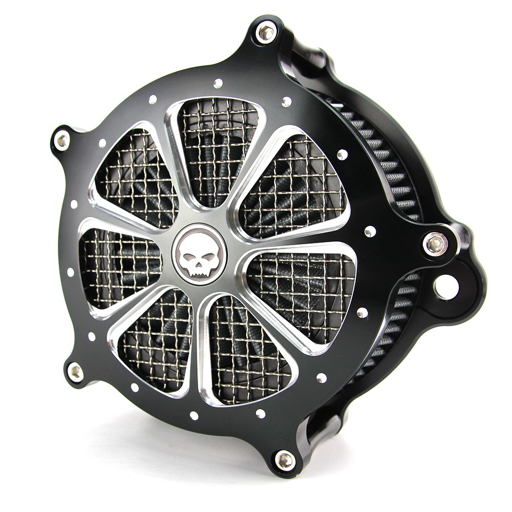 Air Cleaner Intake Filter For Harley Touring Electra Glide Softail 93-07