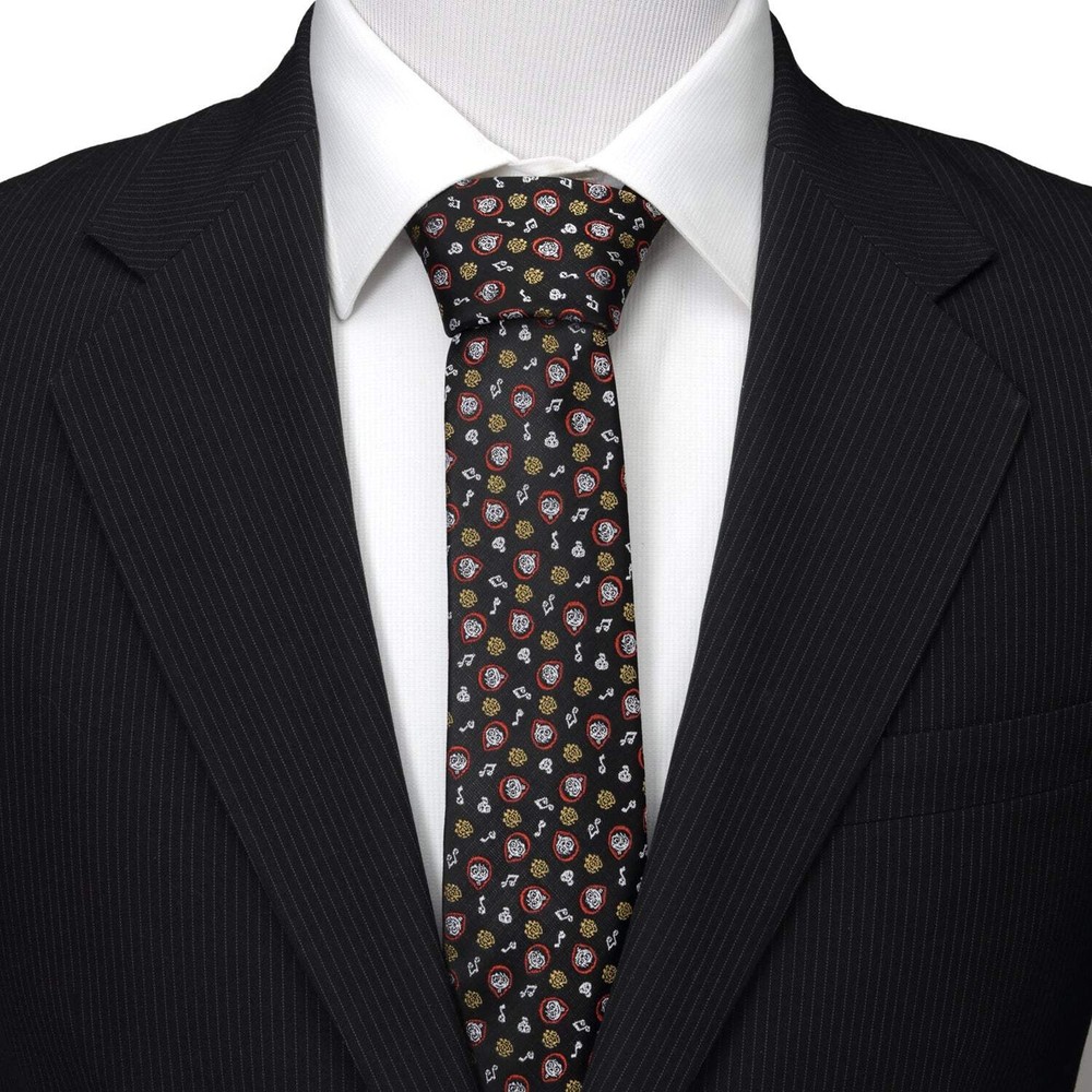Disney Pixar Coco Black Men's Tie