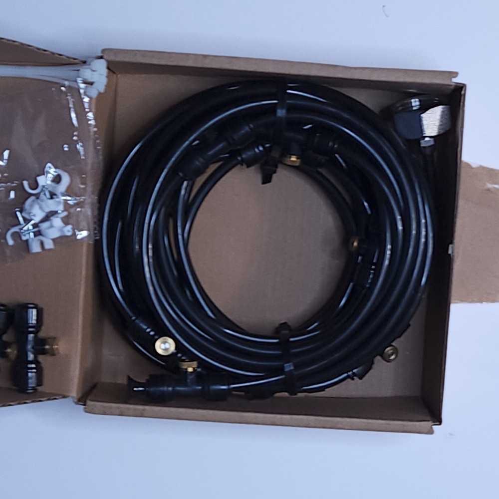 Innoo Tech Misting Cooling System 32.8FT Misting Line IN4-B003 Black