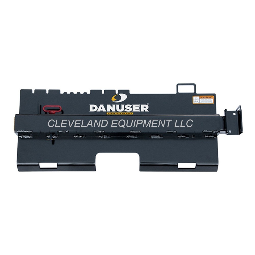 DANUSER T3 FENCE POST DRIVER ATTACHMENT Off Set Skid Steer Loader Mount T-Post