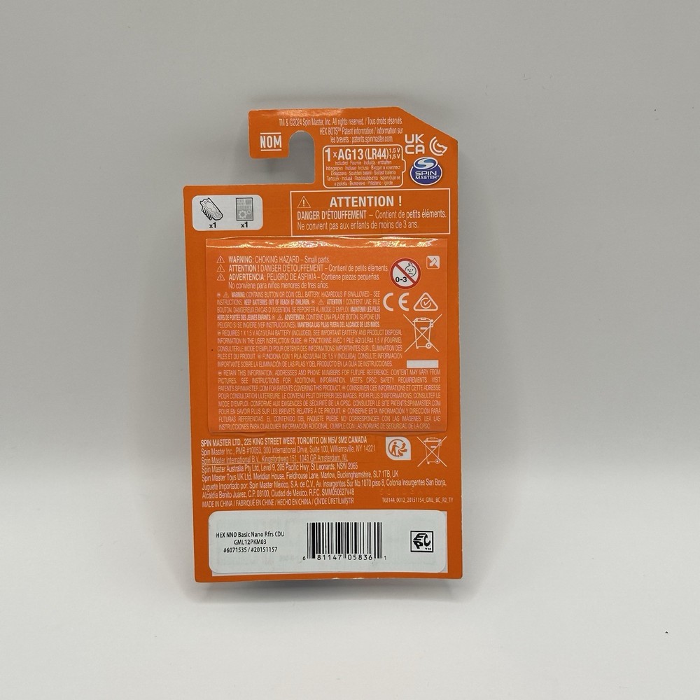 Hex Bots Nano Single Pack Series 3 Spin Master New
