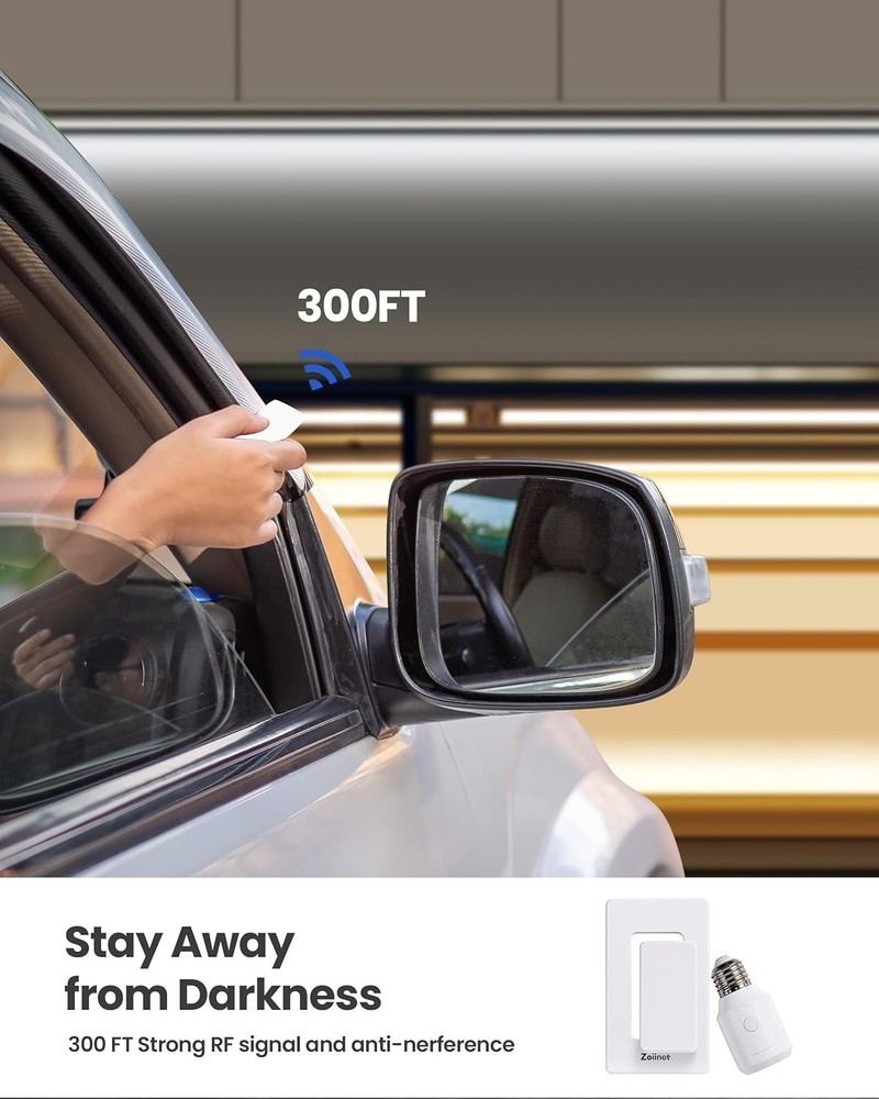 Programmable Light Switch for Pull Chain Fixture