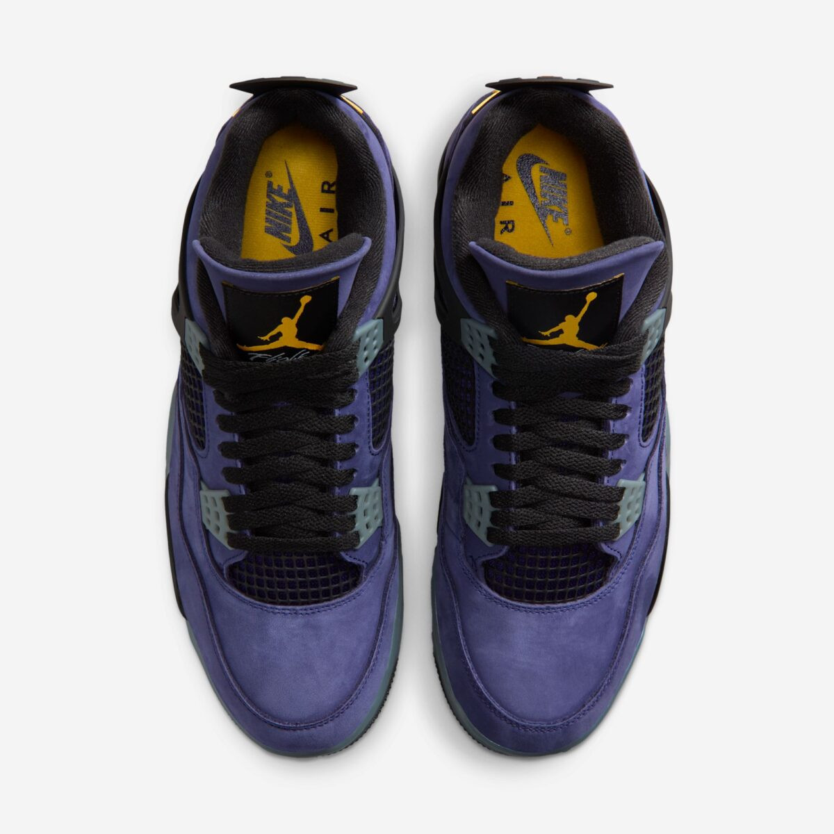 Nike Air Jordan 4 Retro 'Lakers' Jordan 4 AJ4 Imperial Purple FV5029-500 Men's