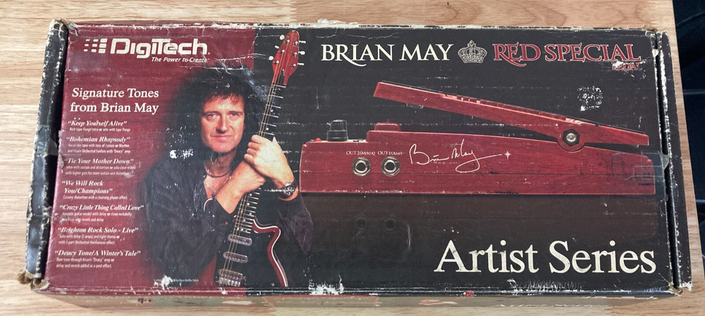 Digitech BRIAN MAY Red Special Multi Effects Guitar Pedal (New Open Box)