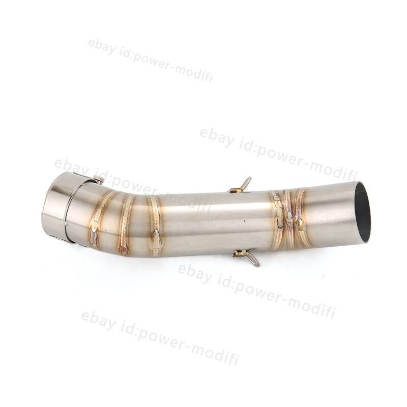 For Honda CBR500R CB500F 2016-2025 Connect 51MM Tips Motorcycle Exhaust Mid Pipe
