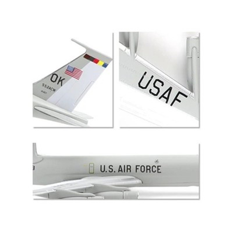 Aircraft model E-3 Sentry AWACS 1:200 metal